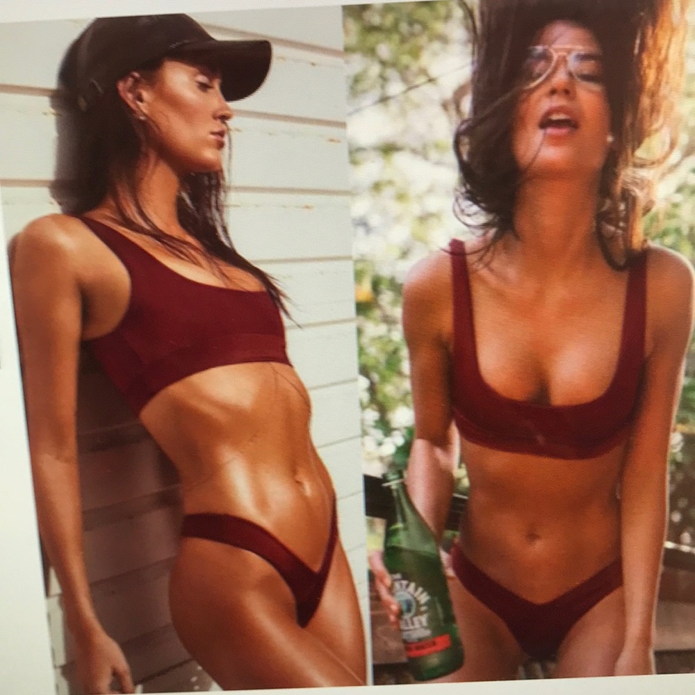 Red bikini